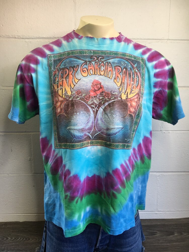 jerry garcia 90s vintage Tシャツ 1993 JERRY GARCIA BAND 1993 Tour Shirt Vintage 90s Grateful Dead