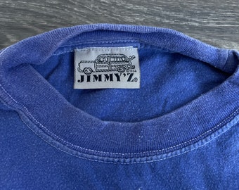 Jimmy Z Shirt Vintage Pinwheel Surf Wear 80s 90s Tee Woodie 1984