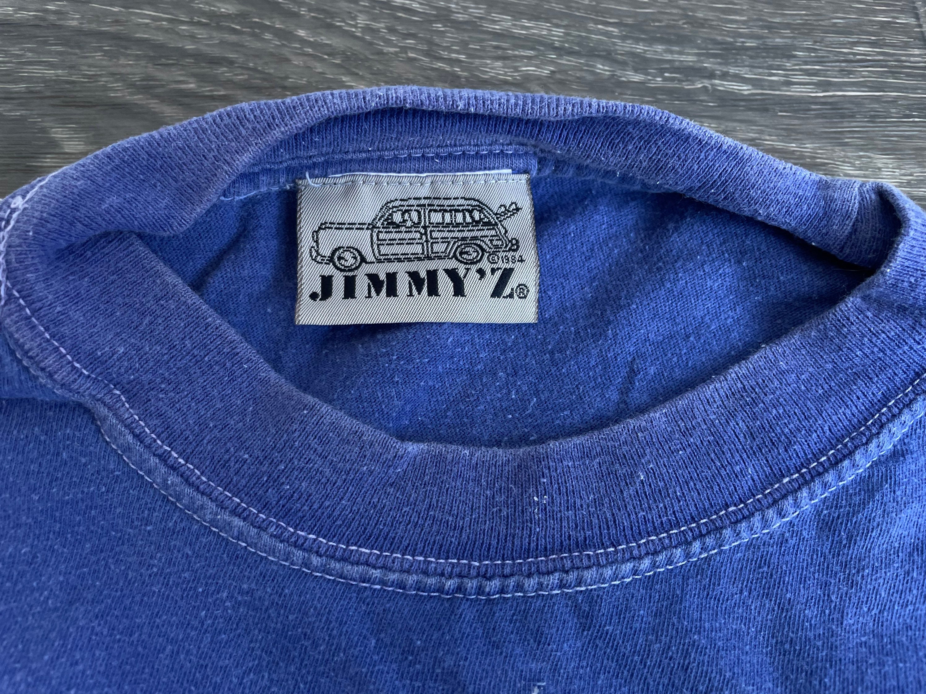 Jimmy Z Shirt Vintage Pinwheel Surf Wear 80s 90s Tee Woodie 1984
