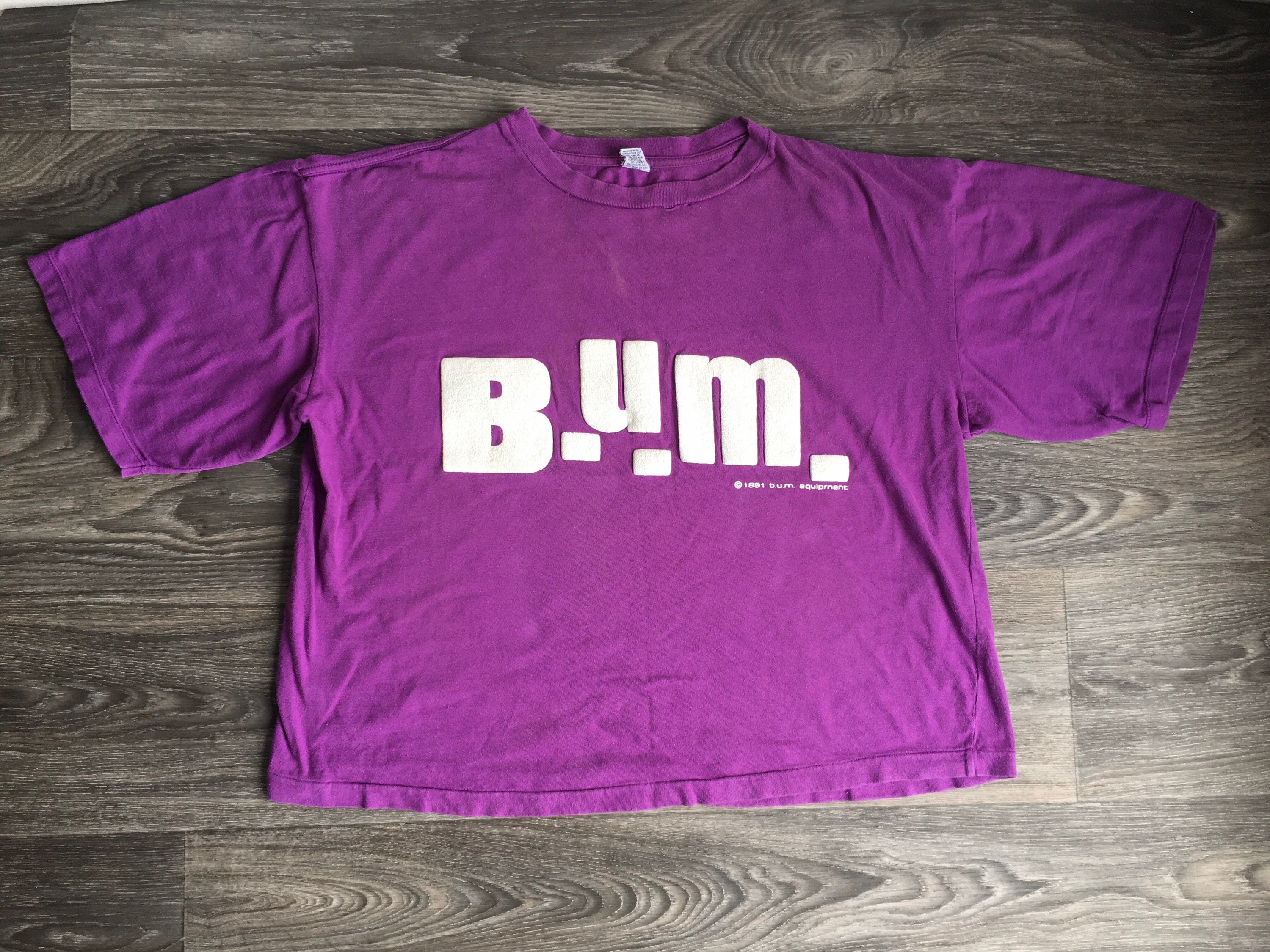 BUM Equipment Shirt 90s Vintage Big 