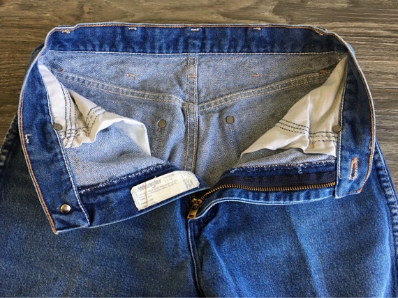 Wrangler High Waist DENIM 80s 90s Jeans Vintage B… - image 5