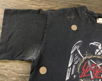 ヴィンテージ SLAYER Tシャツ 1991 90年代 VTG プロモ Decade Of 