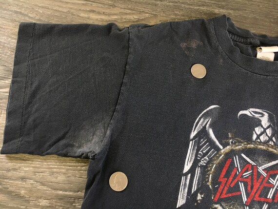 SLAYER 1991年　バンT 激レア 総柄 スレイヤー SLAYER 1991年製 ヴィンテージ Tシャツ