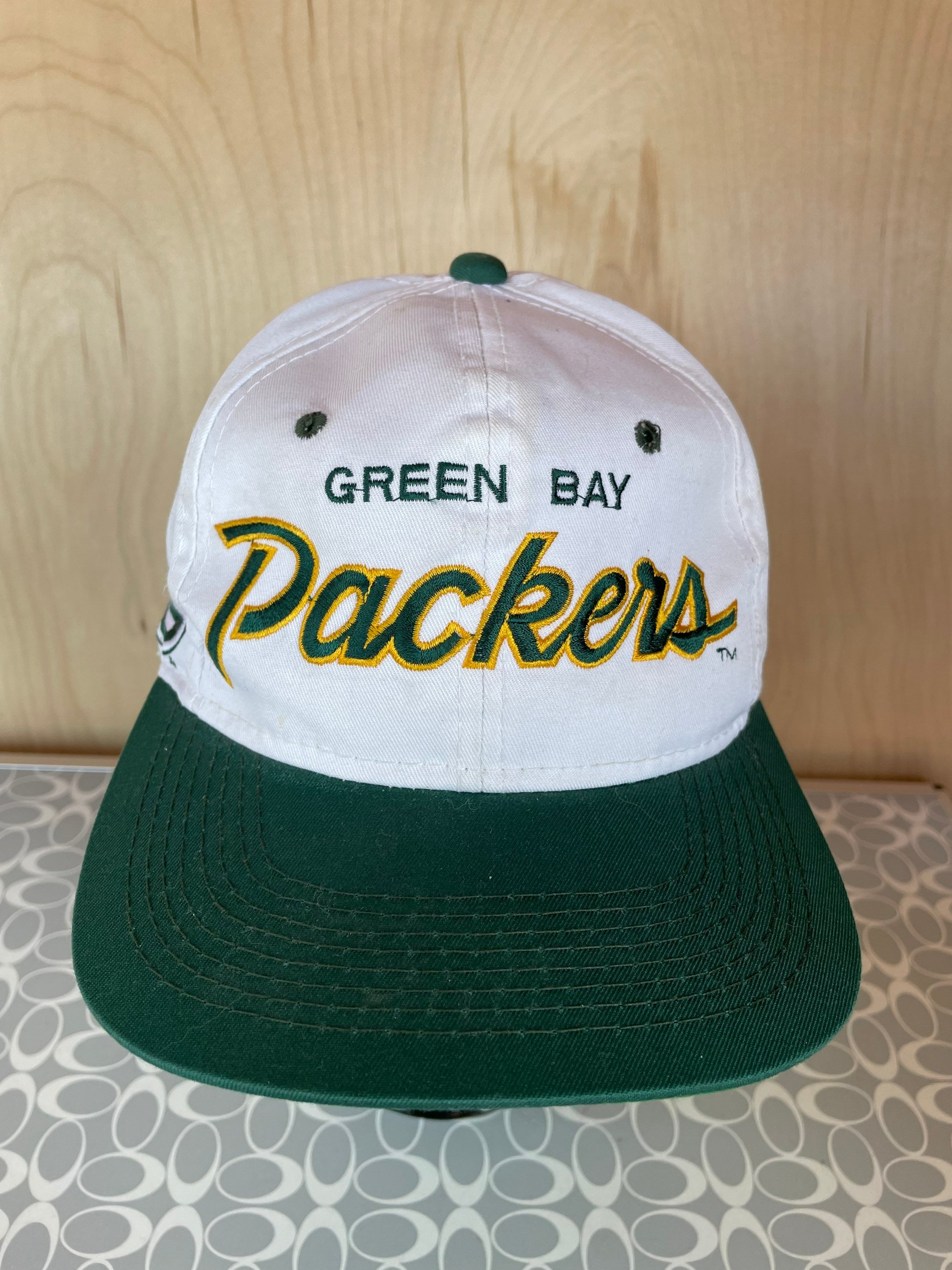 Green Bay Packers Hat Sports Specialties Script 90s Vintage 