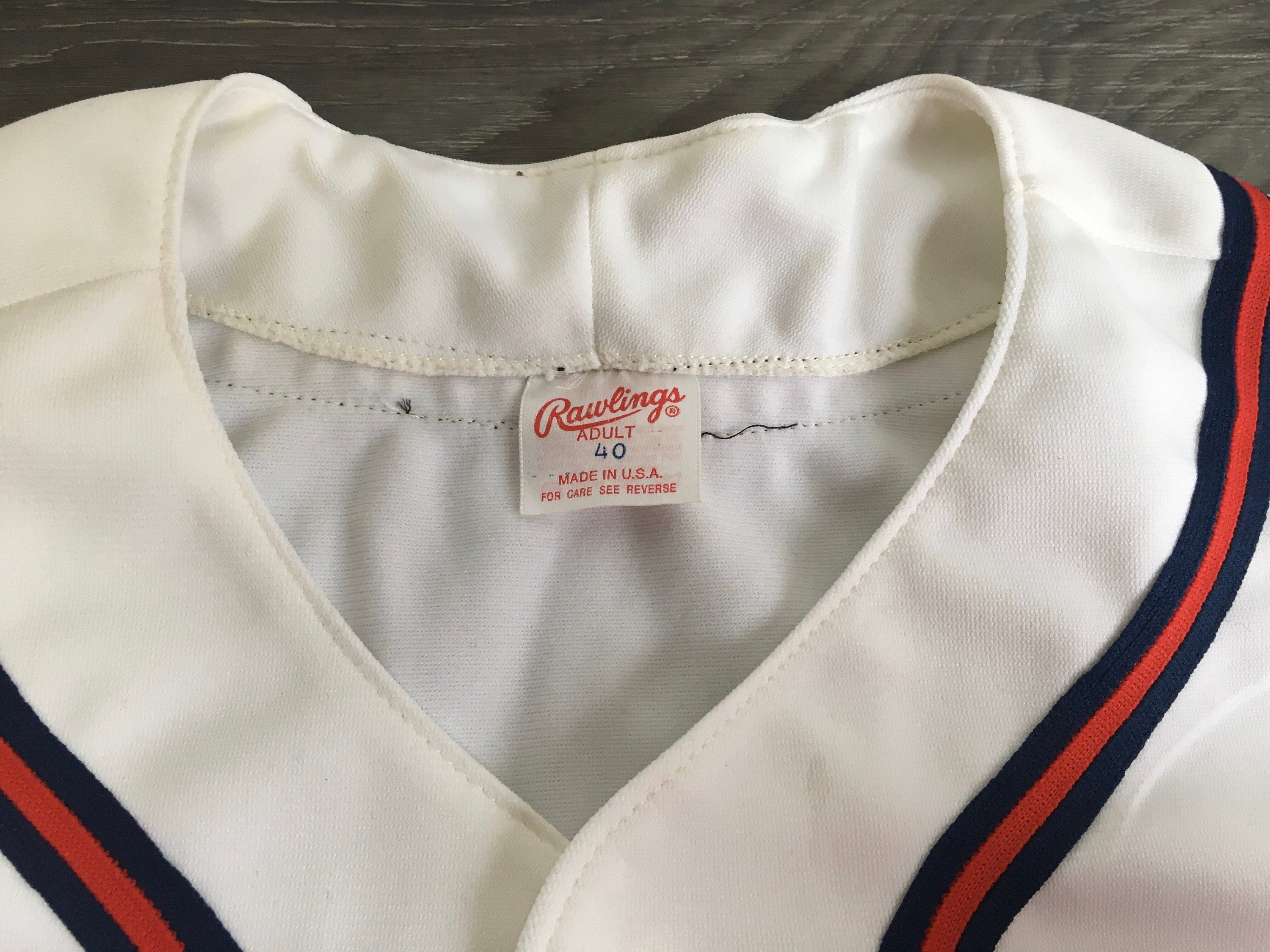 Atlanta Braves Jersey Dale Murphy 80s Vintage Rawlings