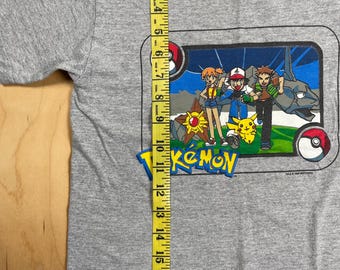 Pokemon Shirt Vintage 1999 Youth Size Medium Nintendo Gotta Catch