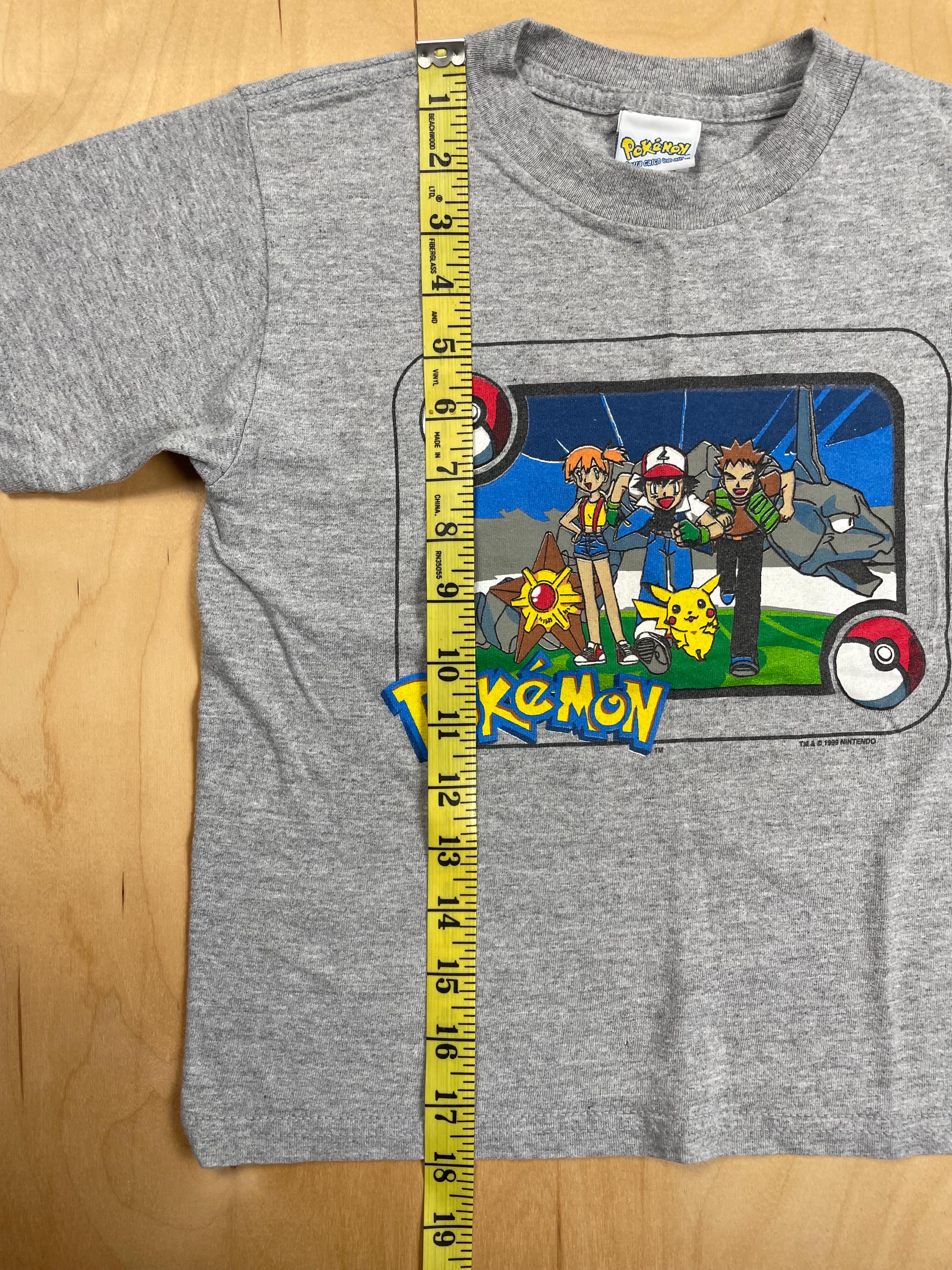 Pokemon Shirt Vintage 1999 Youth Size Medium Nintendo Gotta Catch