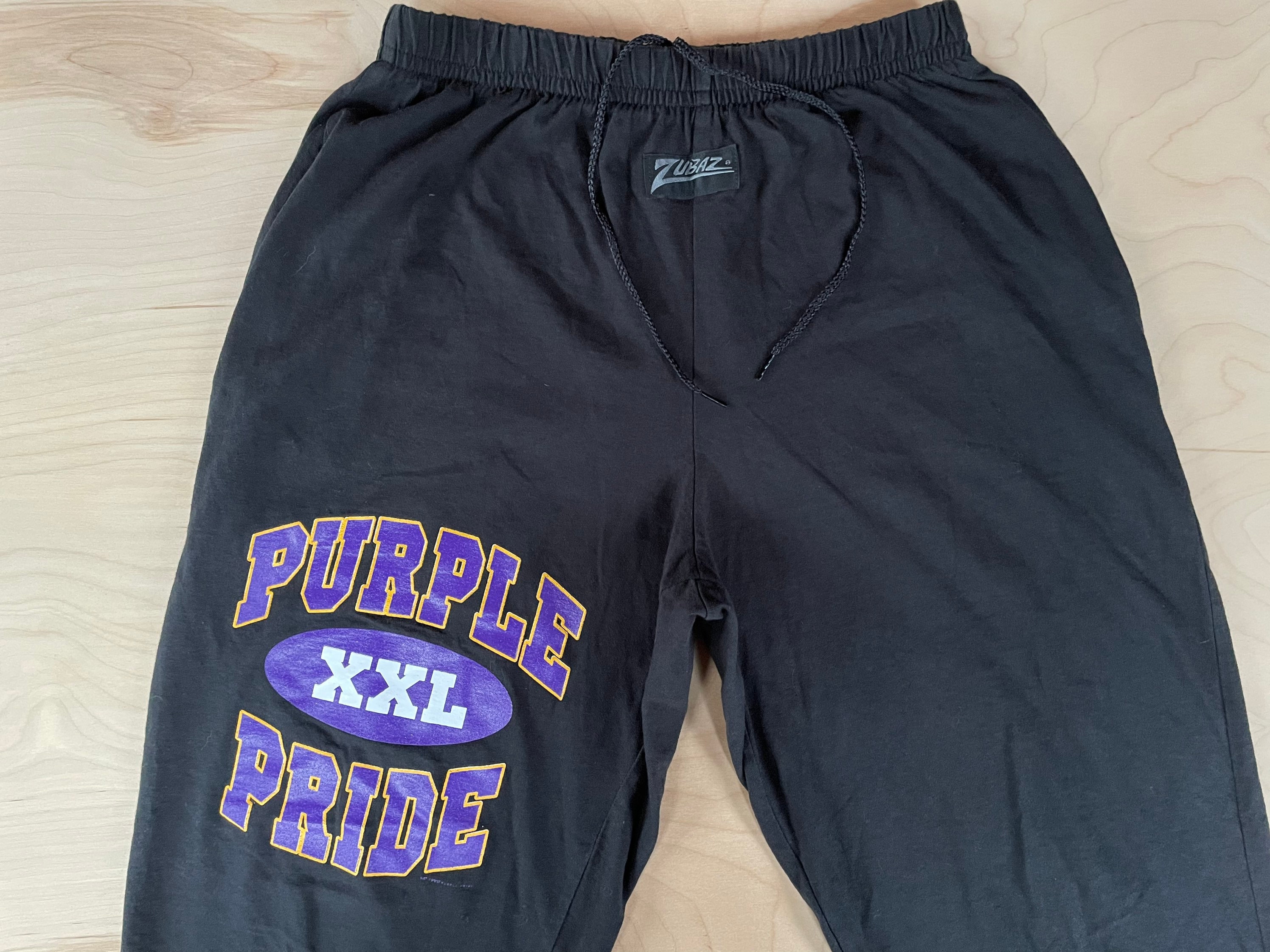 Vikings Zubaz Pants 1998 Vintage Purple Pride XXL Comfy Hammer Etsy