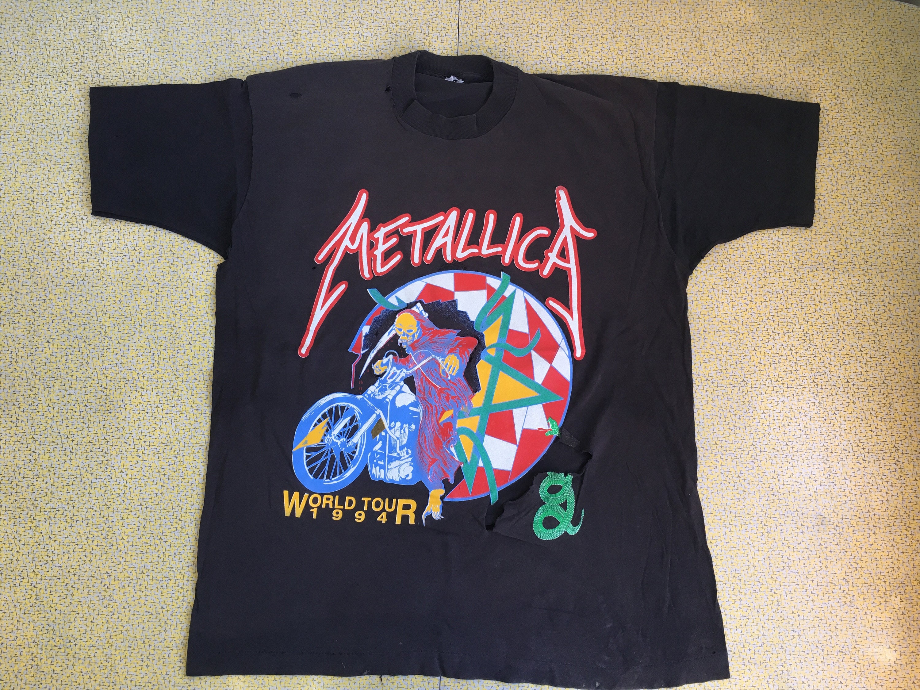 metallica 1994 t shirt