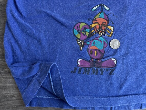 Jimmy Z Shirt Vintage Pinwheel Surf Wear 80s 90s Tee Woodie 1984