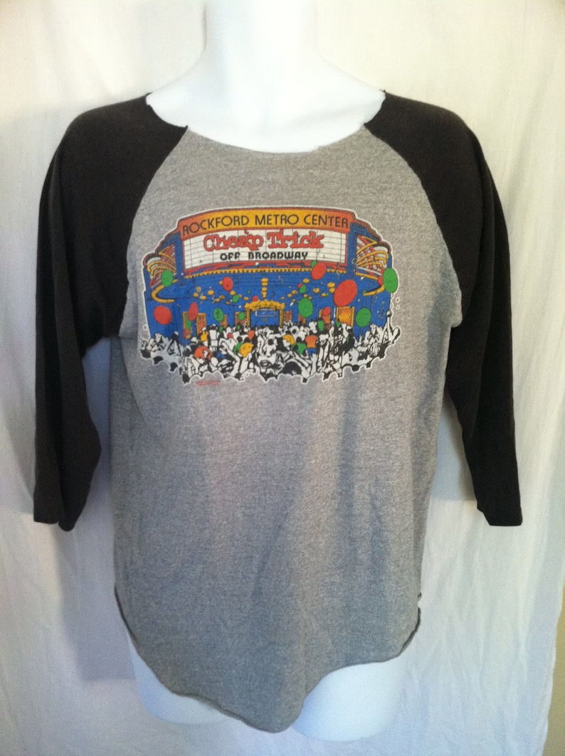 Vintage CHEAP TRICK Tshirt/ Original RARE 1982 New Years Eve | Etsy