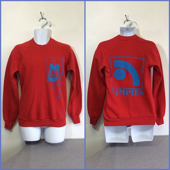 Vintage LIMPIES 80's Sweatshirt/ ORIGINAL Artwork RAR… Gem