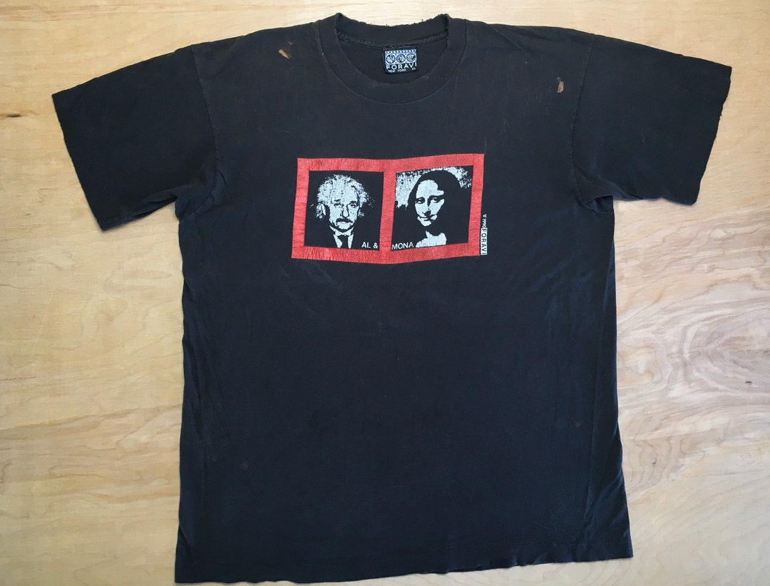 Mona Lisa Albert Einstein Shirt Foravi /aka New York Soho - Etsy