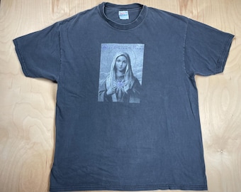 Sky Cries Mary Shirt Vintage 90s Y2k Mother Mary Graphic