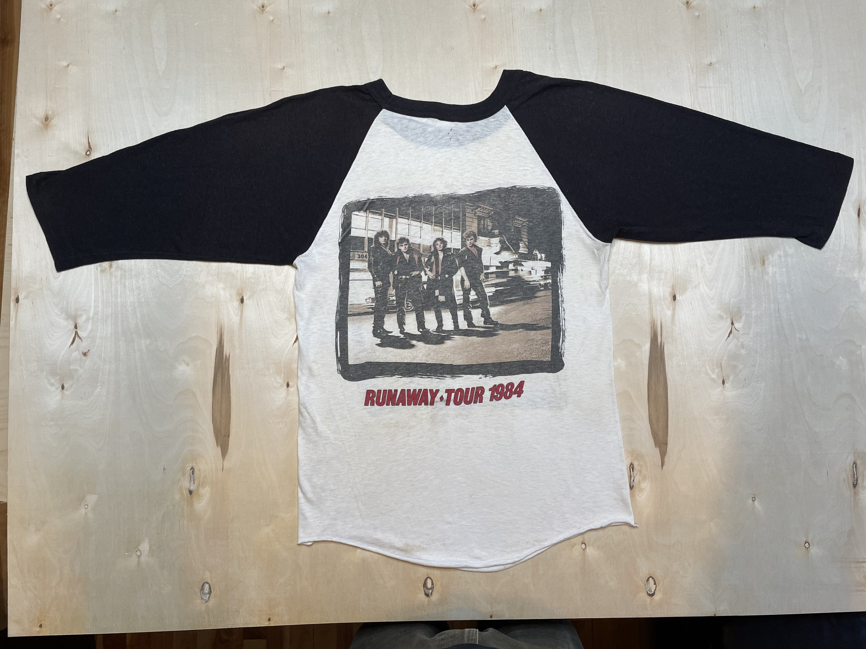Bon Jovi Runaway Jersey Tee 1984 Vintage Jon Bon Jovi Concert - Etsy