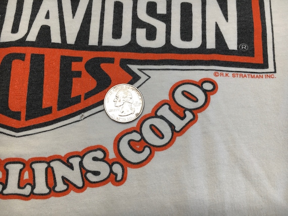 Harley-Davidson Shirt 90's Vintage Long Sleeve Ra… - image 8