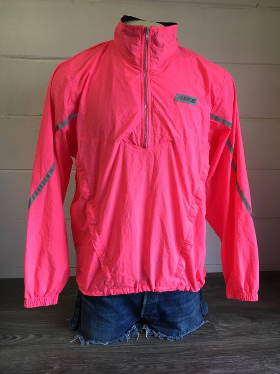 neon pink nike jacket