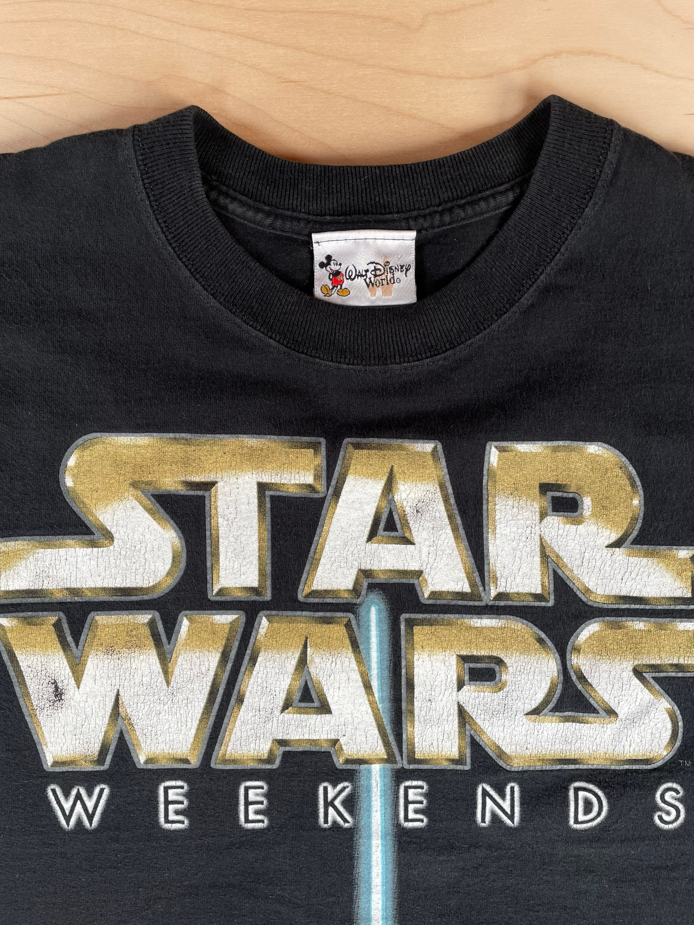 disney star wars weekends 2000s Tシャツ XL Star Wars Weekends Shirt Vintage Y2K Disney MGM Studios Walt