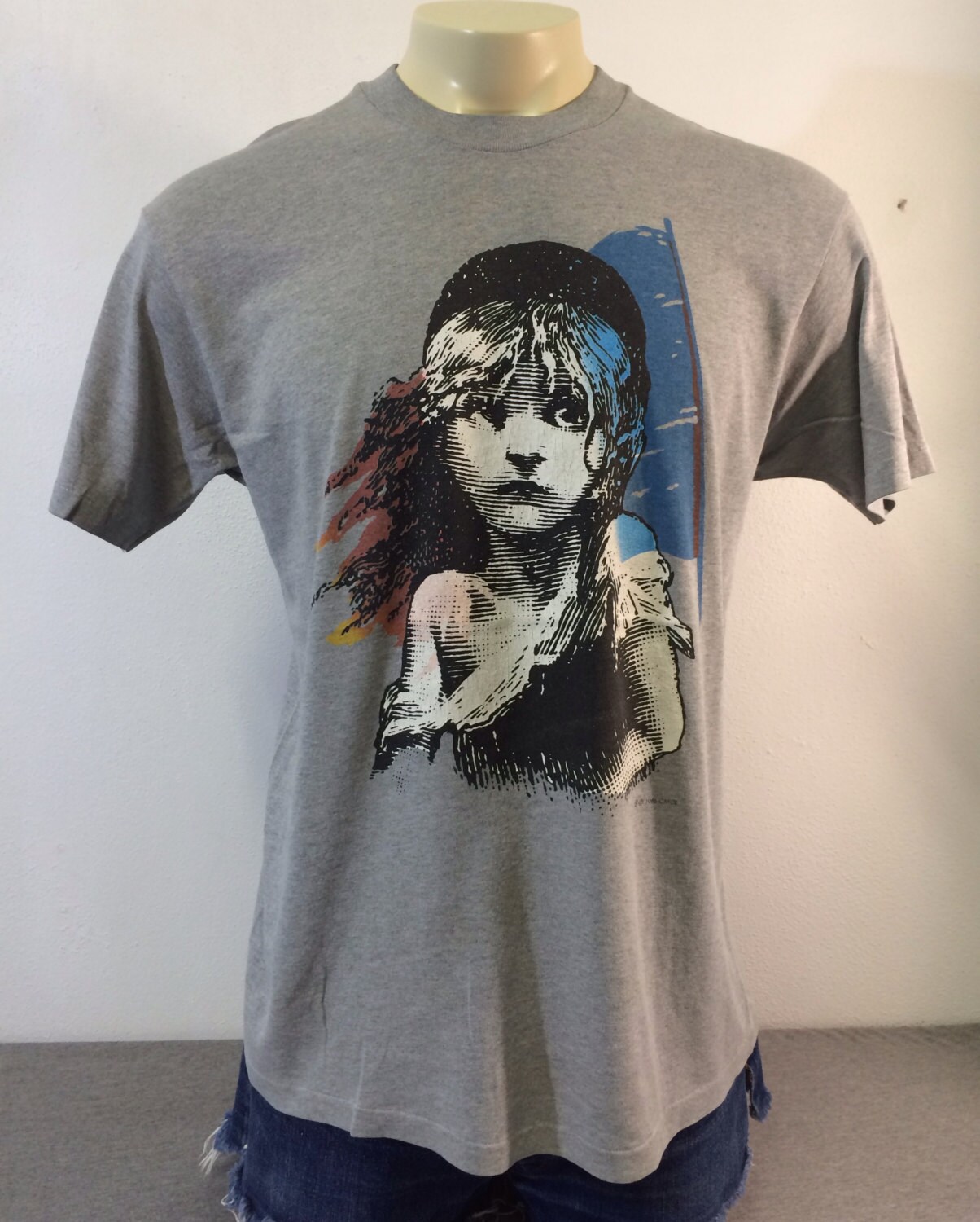 Vintage LES MISERABLES Shirt 1986 CMOL 