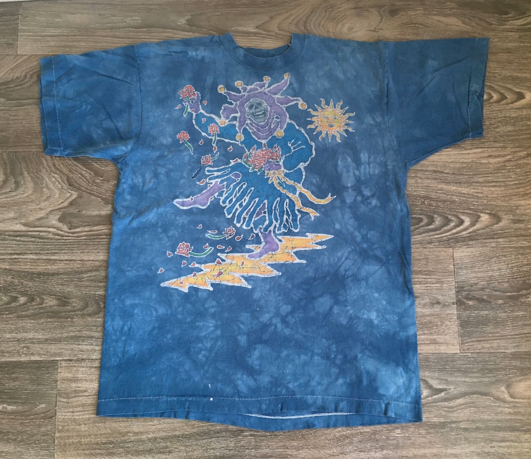 1994 Grateful Dead Jester Tie Dye Tee Size: XL – Cashed Out Vintage