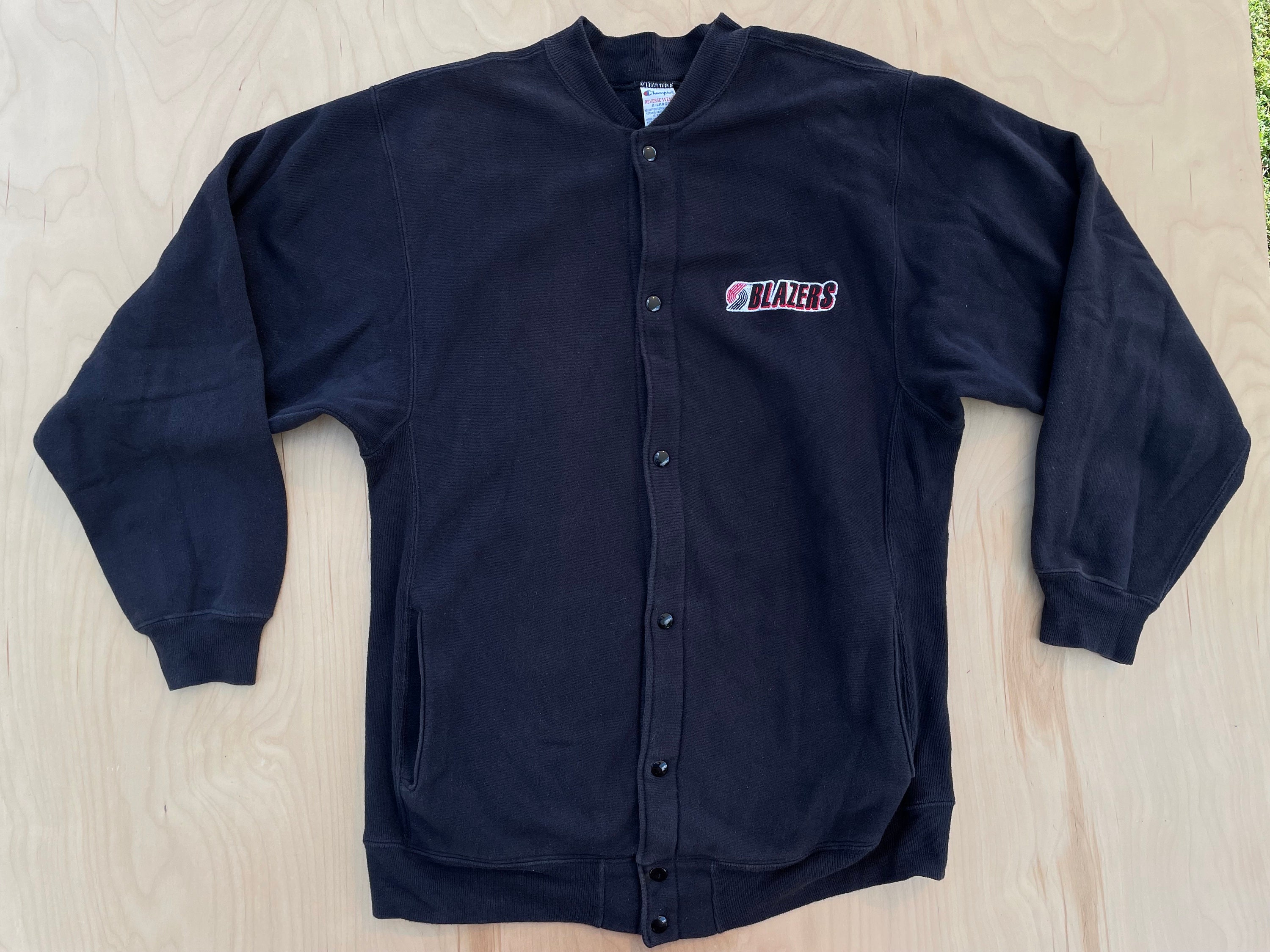Champion Sweatshirt Cardigan - Etsy