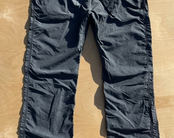 Gramicci Grey Pants Vintage 90s Jogger Nylon Climbing Hiking