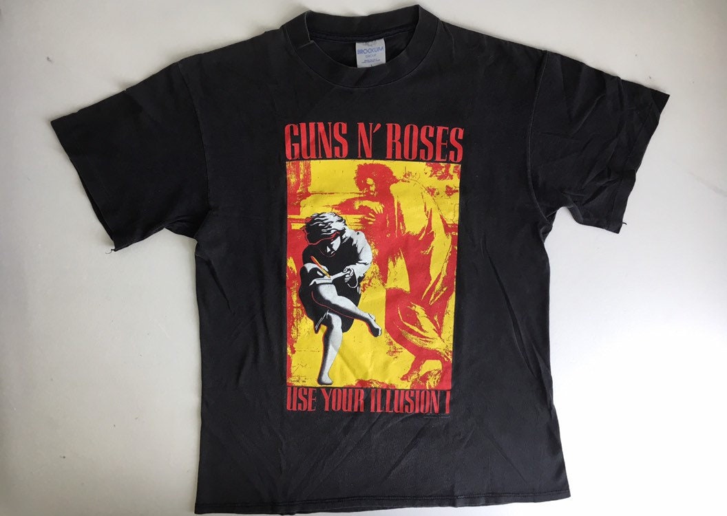 USA製 GUNS N´ ROSES ガンズアンドローゼズ tee Tシャツ-