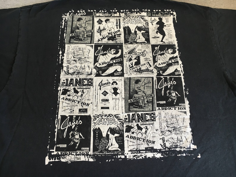 JANE'S ADDICTION Shirt 90s Vintage/ Show Posters | Etsy