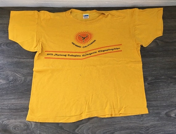 orange and blue champion shirt