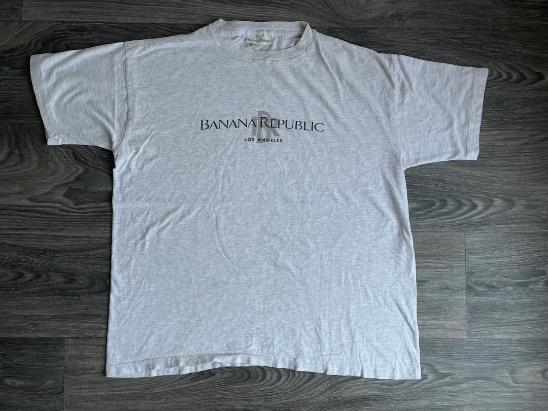 Banana Republic Shirt 90s Vintage Los Angeles LA Classic