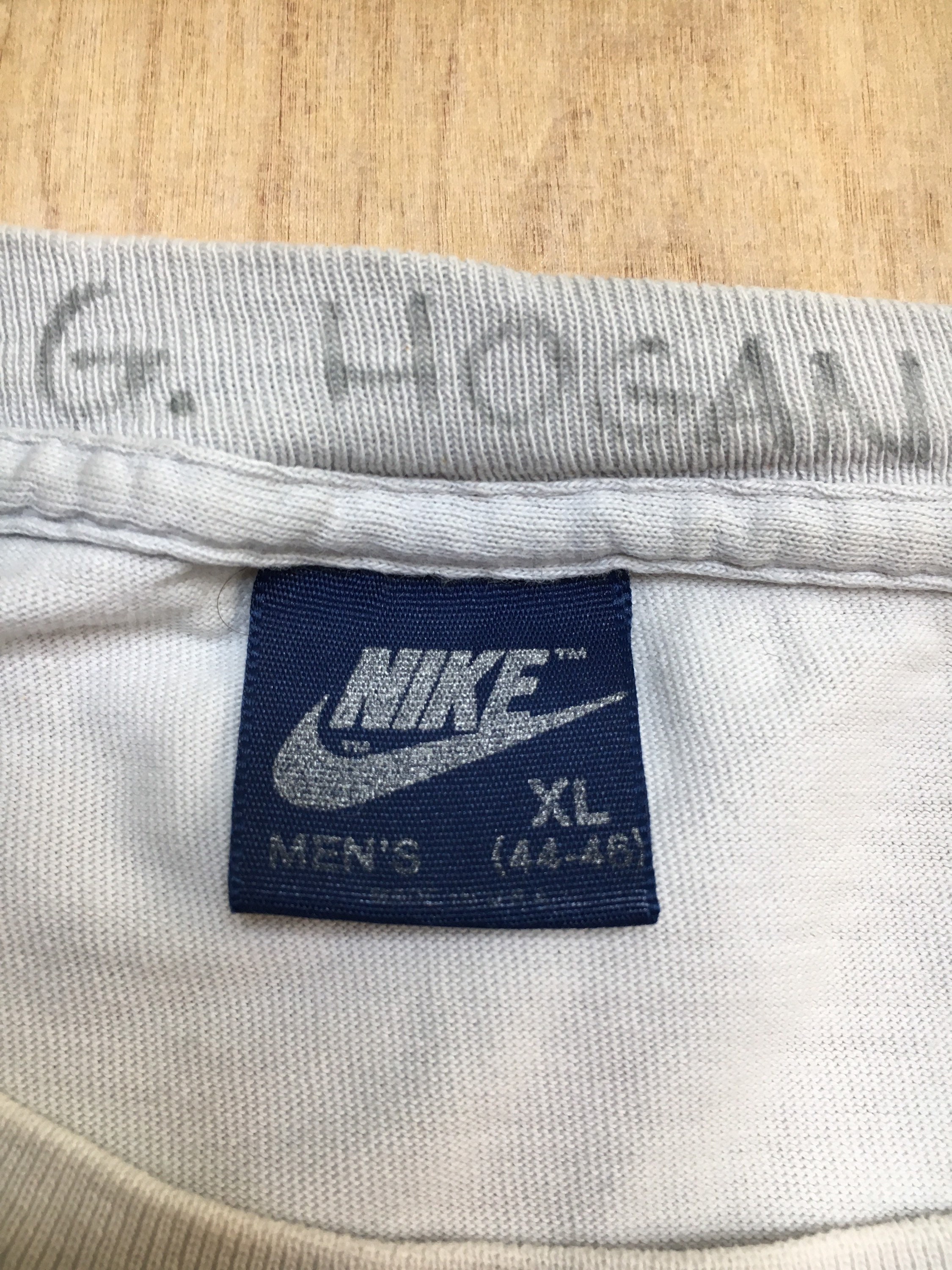 Nike Shirt Vintage 80s Blue Tag U.s. Lifeline Race Run Long | Etsy