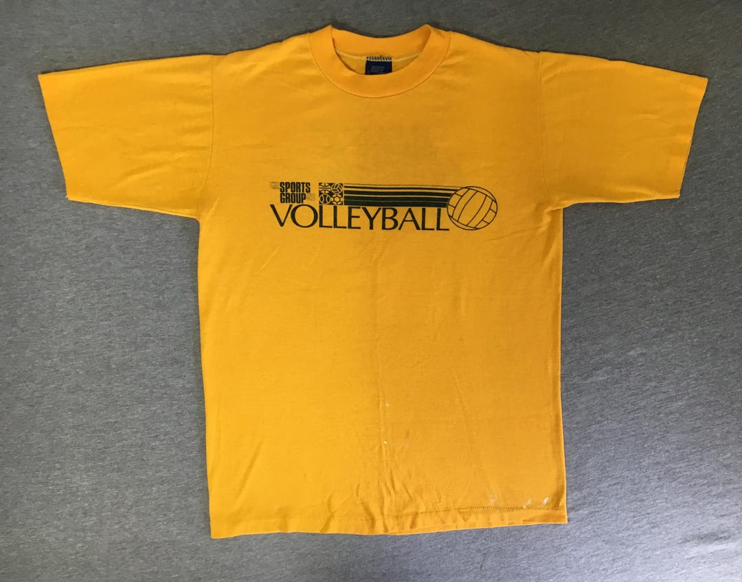 NIKE Shirt Vintage Blue Tag Label 80's/ Volleyball Big - Etsy