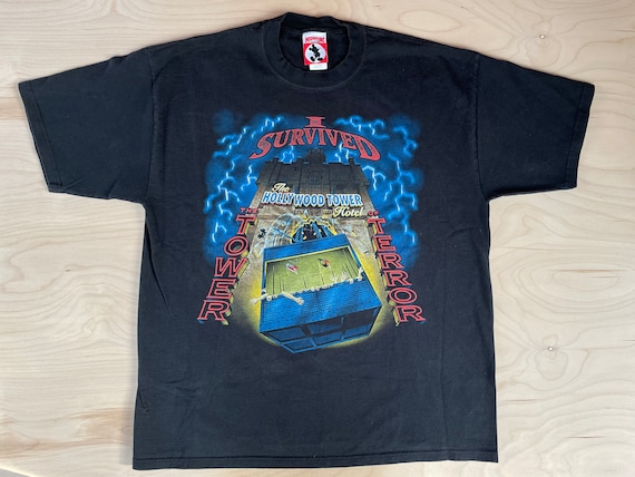トップス 90s DISNEY \"Tower of Terror\" vintage T 1994 Disney Twilight Zone Tower of Terror Shirt Vintage 90s