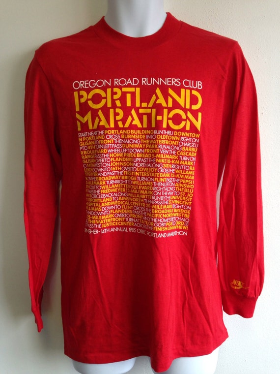 NIKE Shirt Vintage 1985 Blue Label / Portland Mar… - image 4