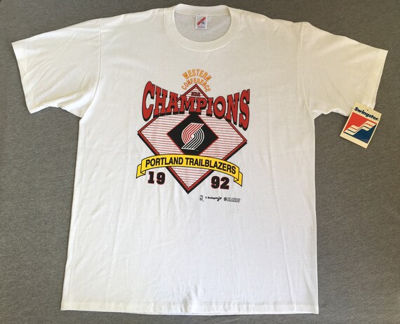 portland trail blazers vintage shirt
