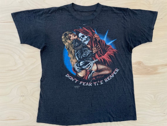 3D Emblem Shirt Just Brass Fort Worth “don't Fear the Reaper” Soft
