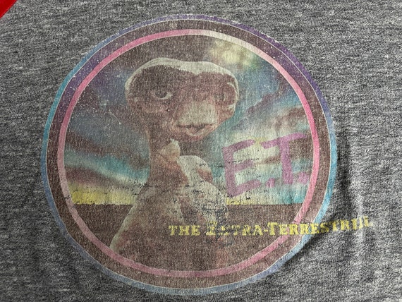 E.T. Shirt Classic Vintage 1982 ET Movie Jersey T… - image 4