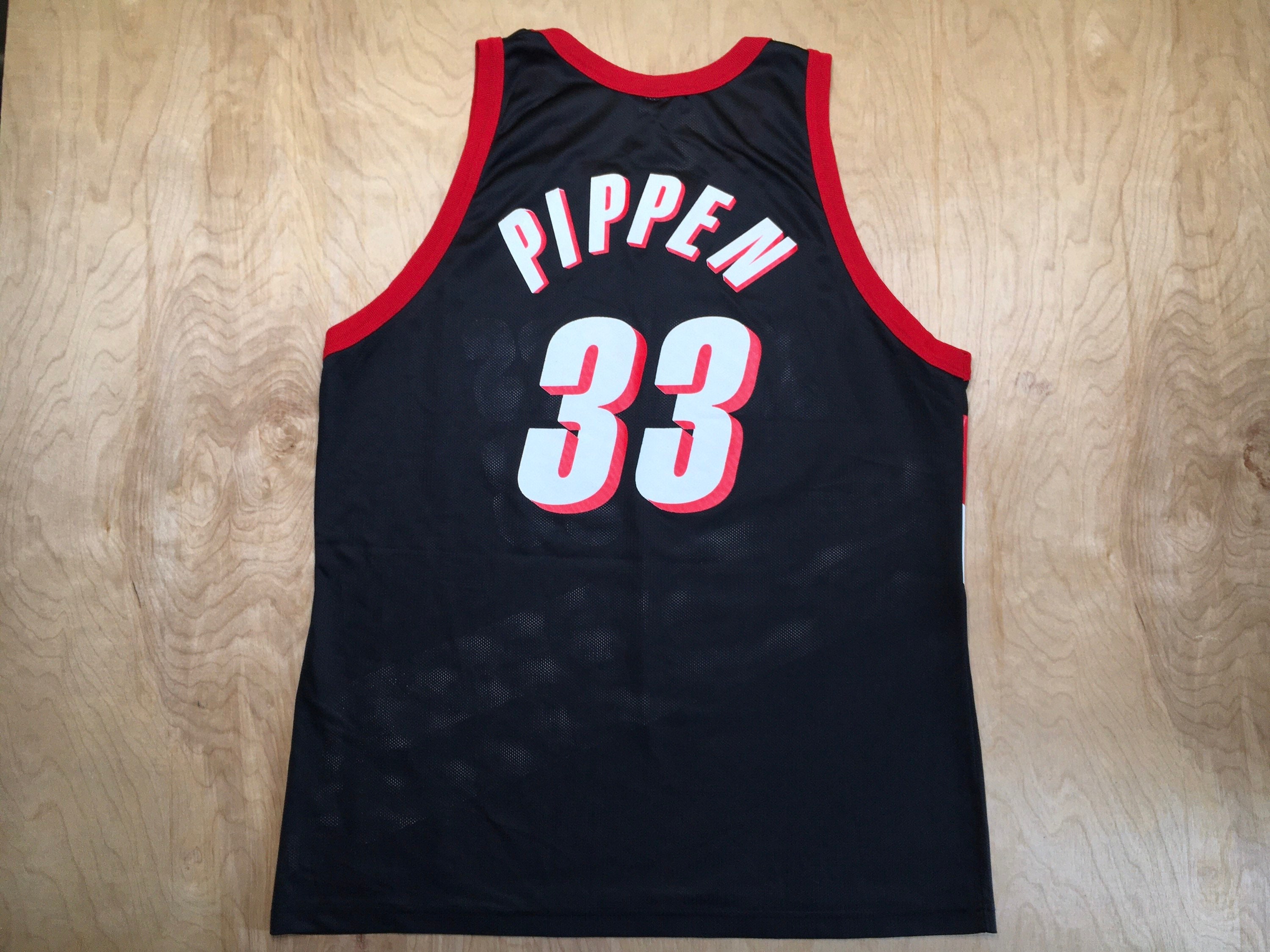 Nike Portland Blazers Scottie Pippen Road Jersey