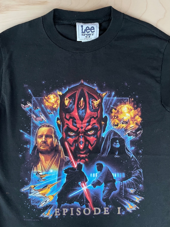 Star Wars Episode 1 Shirt Lee Nutmeg Sith Lord 1999 Movie Star Wars Episode 1 Shirt Lee Nutmeg Sith Lord 1999 Movie