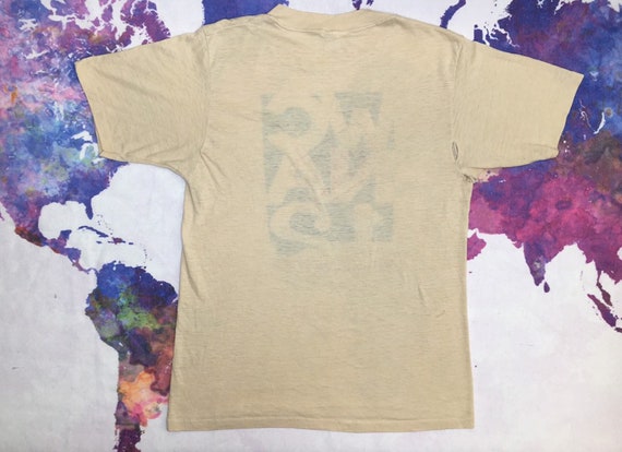 Narcotics Anonymous Shirt 1982 WCNA 12 World Conference Milwaukee Hugs Not Drugs Tee Our Gratitude Speaks Tshirt Sz S Soft and Thin NA View 4