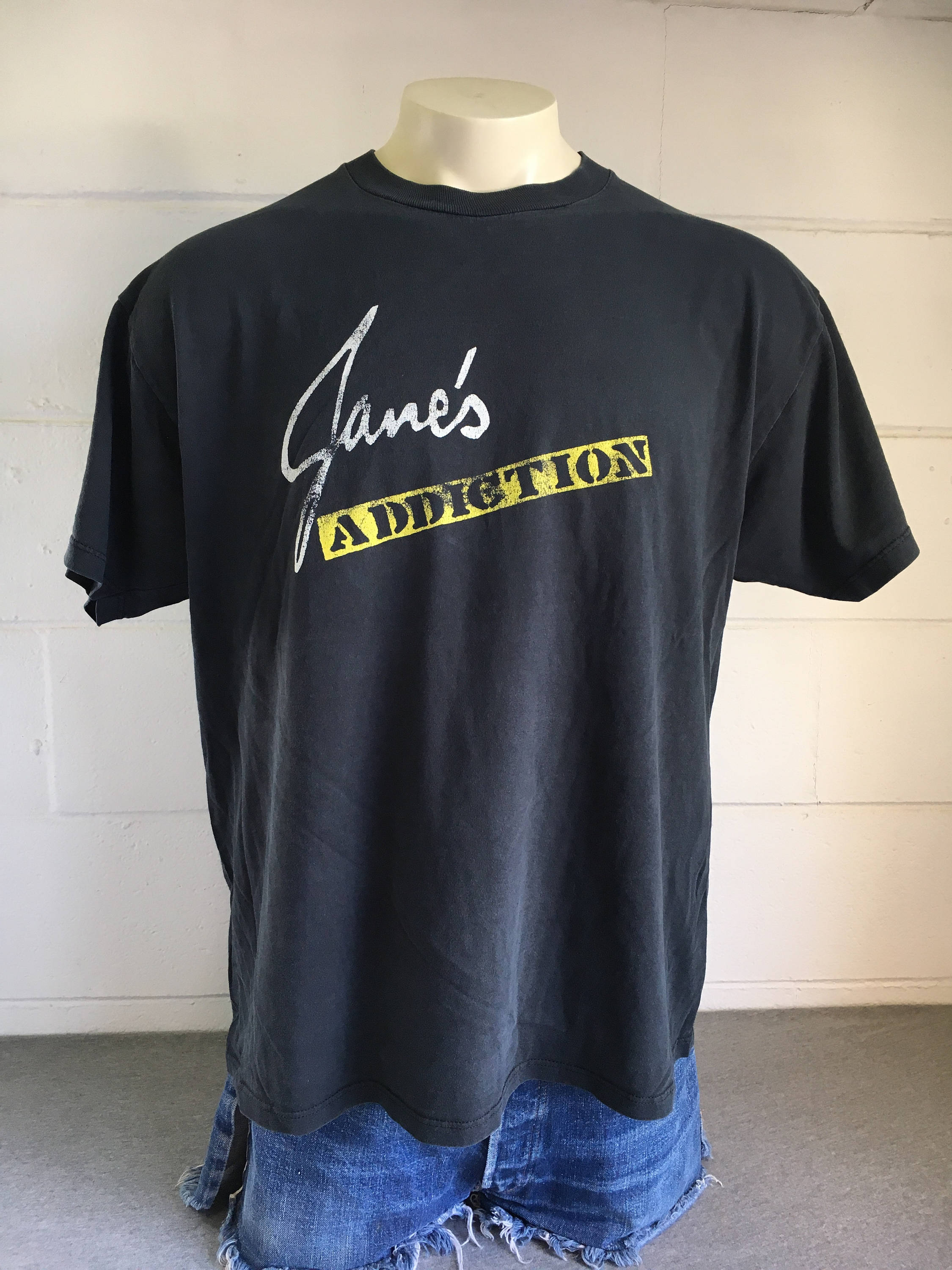 ビンテージJane's Addiction 90s 80s 90s ビンテージ JANES ADDICTION ツアー 両面プリント バンド T