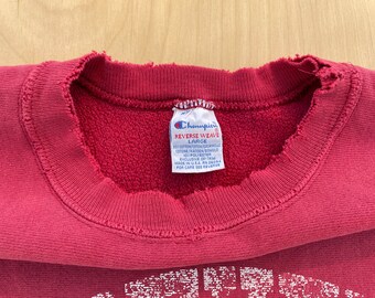 Northern Iowa Champion Reverse Weave Crew Neck Sweatshirt 90s