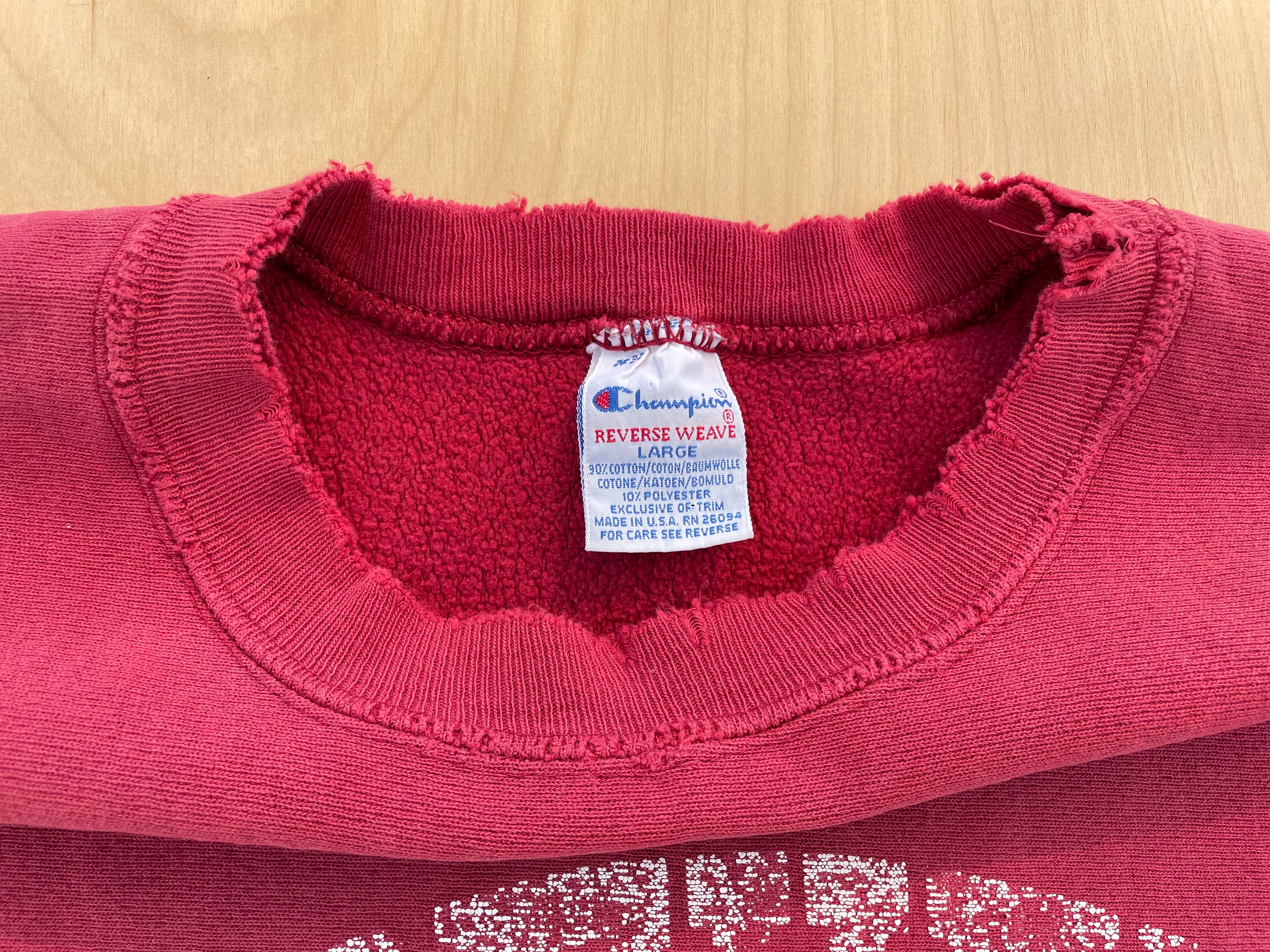 Northern Iowa Champion Reverse Weave Crew Neck Sweatshirt 90s