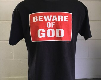 Marilyn Manson 1994 Tshirt Vintage 90s Beware of God Shirt