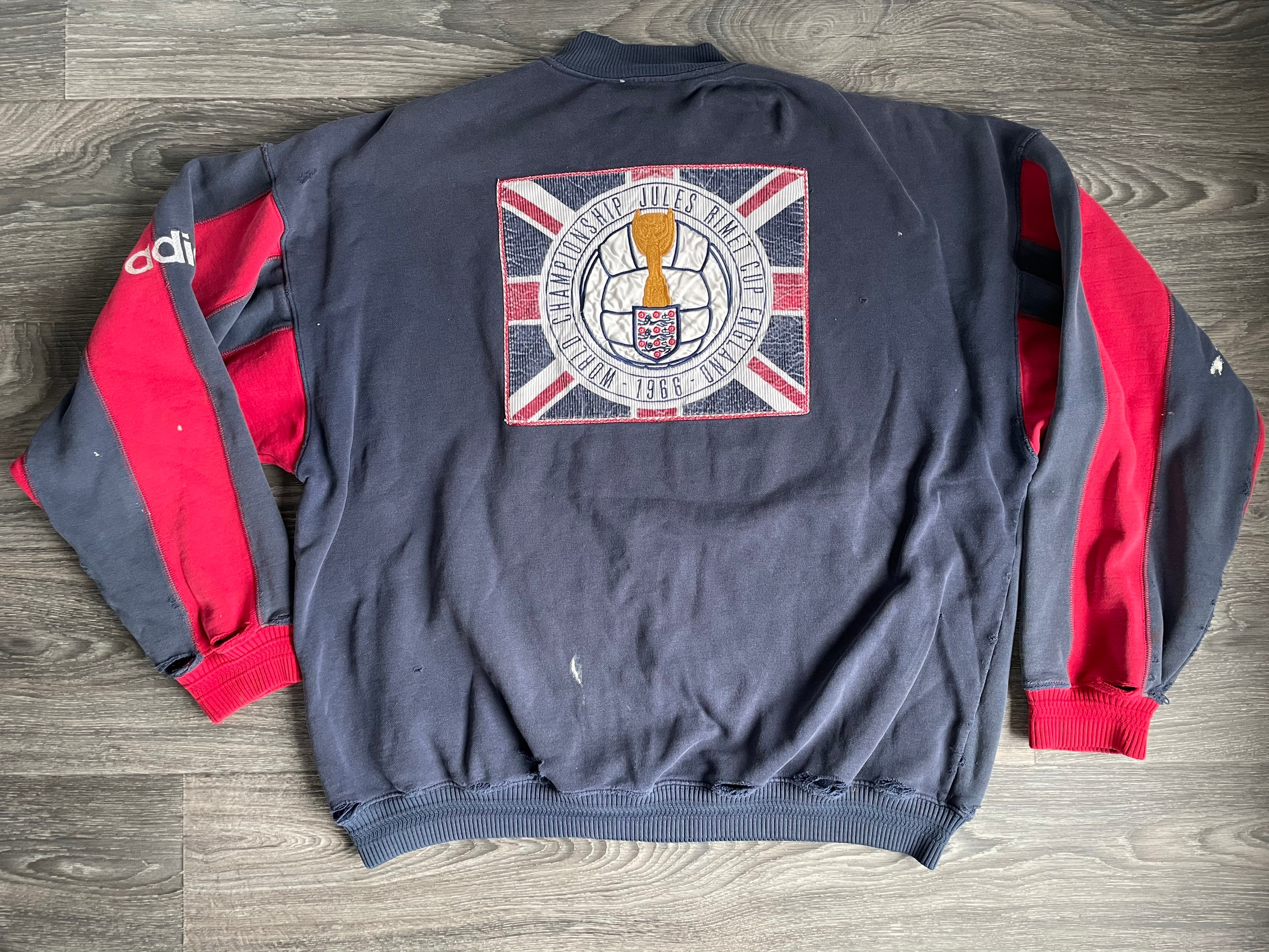 ADIDAS Sweatshirt England 1996 Fifa Soccer Football World