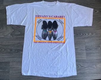 Tiffany's Cabaret Shirt the Original Gentlemen's Club 90's Vintage