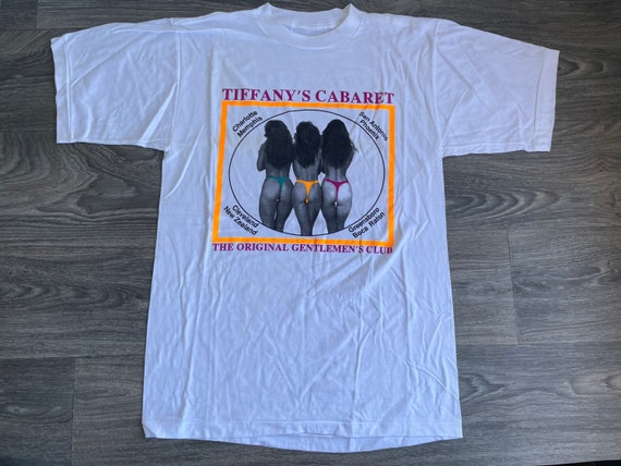 Tiffany's Cabaret Shirt the Original Gentlemen's Club 90's Vintage