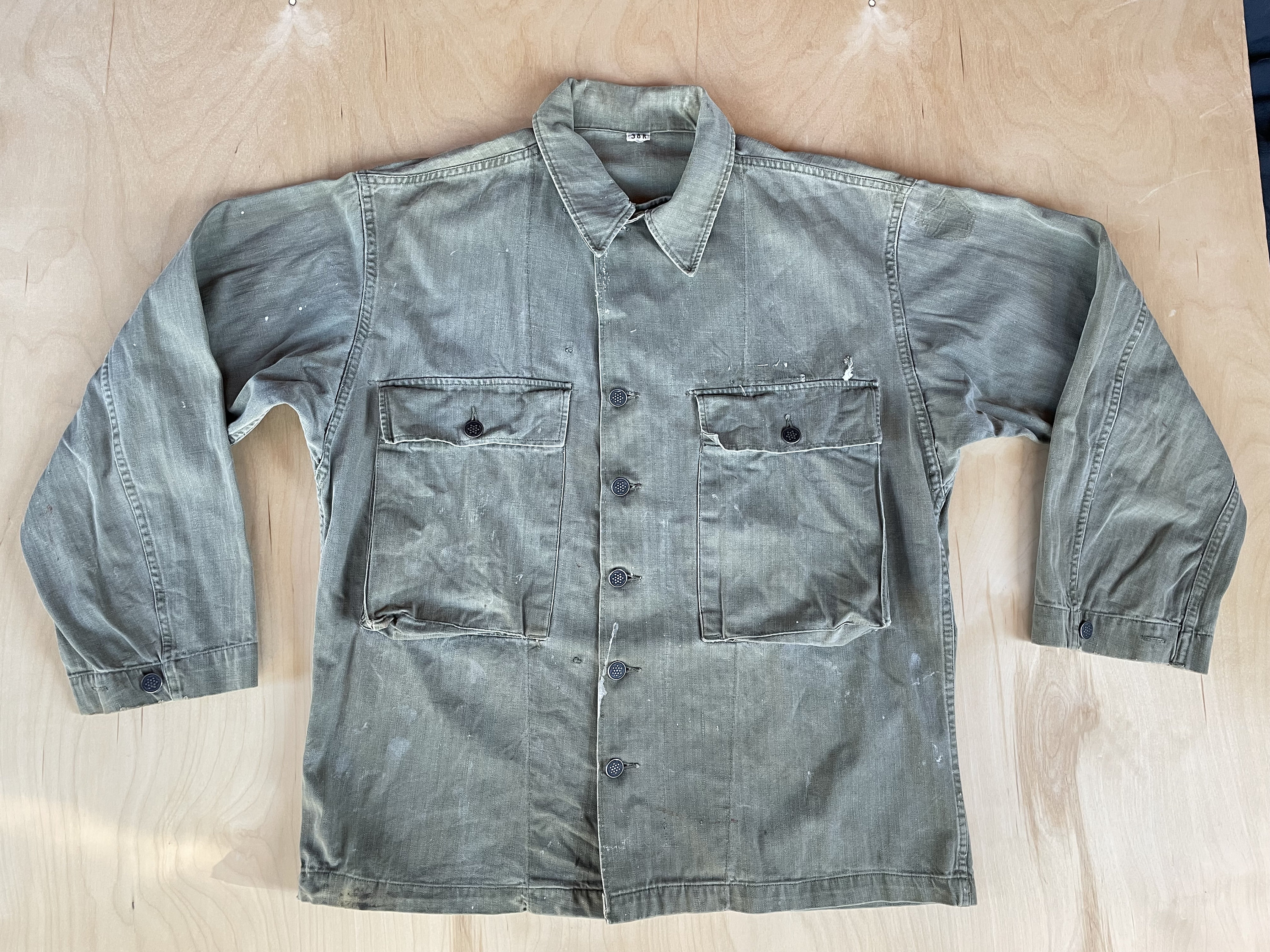 Vintage Military Hbt Shirt - Etsy Vintage Military Hbt Shirt - Etsy