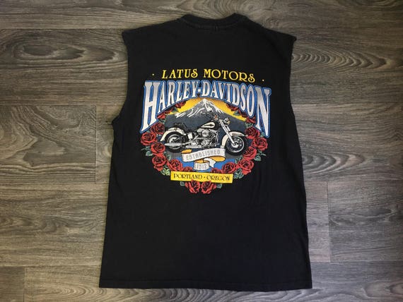 Harley Davidson Portland >> Harley Davidson Shirt 1992 Vintage 90 S R K Stratman Shirt Portland Panhead Roses Diy Sleeves Collectors Motorcycle Biker Black Usa Medium Harley Davidson Portland >> Harley Davidson Shirt 1992 Vintage 90 S R K Stratman Shirt Portland Panhead Roses Diy Sleeves Collectors Motorcycle Biker Black Usa Medium