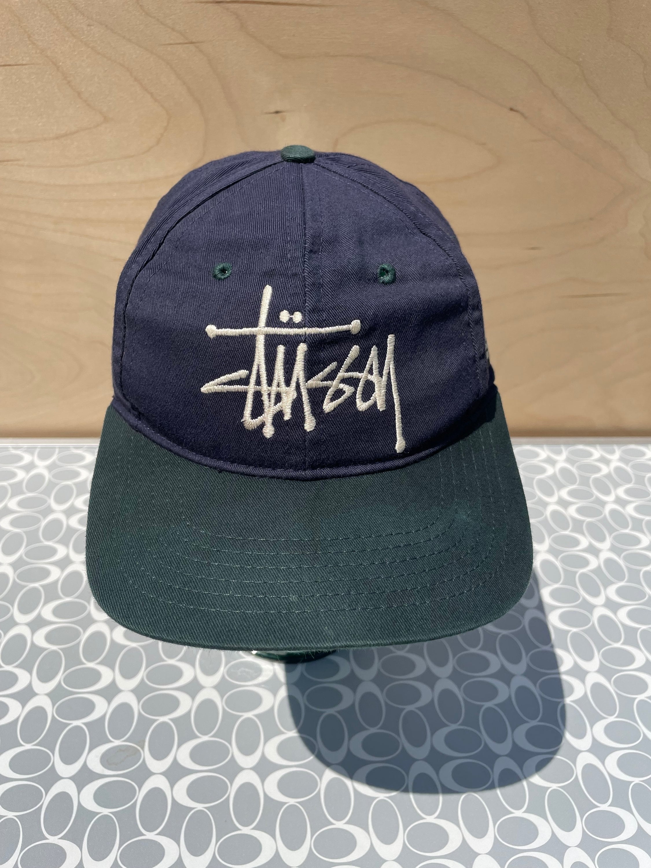 RARE 00's Stussy Brown 'LV Rip-Off' Monogram Trucker Cap – KipKollects